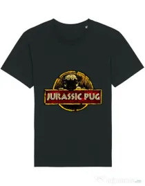 Tricou STANLEY STELLA barbat Jurassic Pug Negru