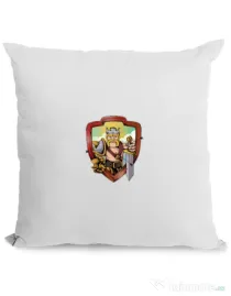 Perna personalizata The Barbarian Alb
