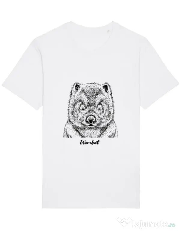Tricou STANLEY STELLA barbat Wombat Alb