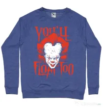 Bluza ADLER barbat You ll float too Albastru melanj