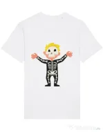 Tricou STANLEY STELLA barbat Halloween Skull Alb