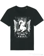 Tricou STANLEY STELLA barbat The best men are born as Aries Negru