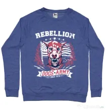 Bluza ADLER barbat Rebellion Albastru melanj