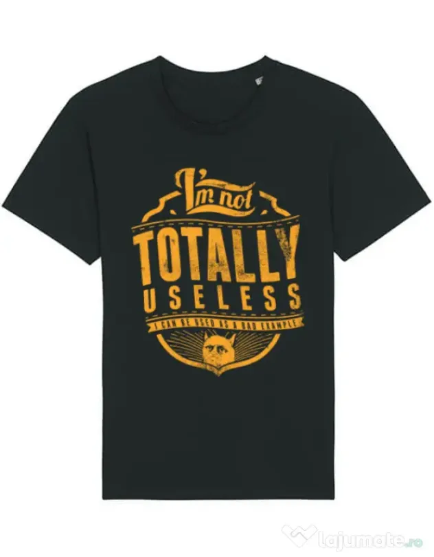 Tricou STANLEY STELLA barbat Bad example Negru