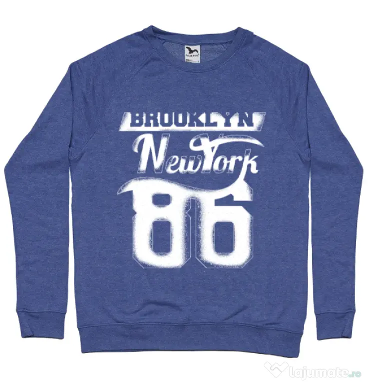 Bluza ADLER barbat Brooklyn Albastru melanj