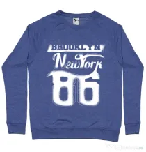 Bluza ADLER barbat Brooklyn Albastru melanj