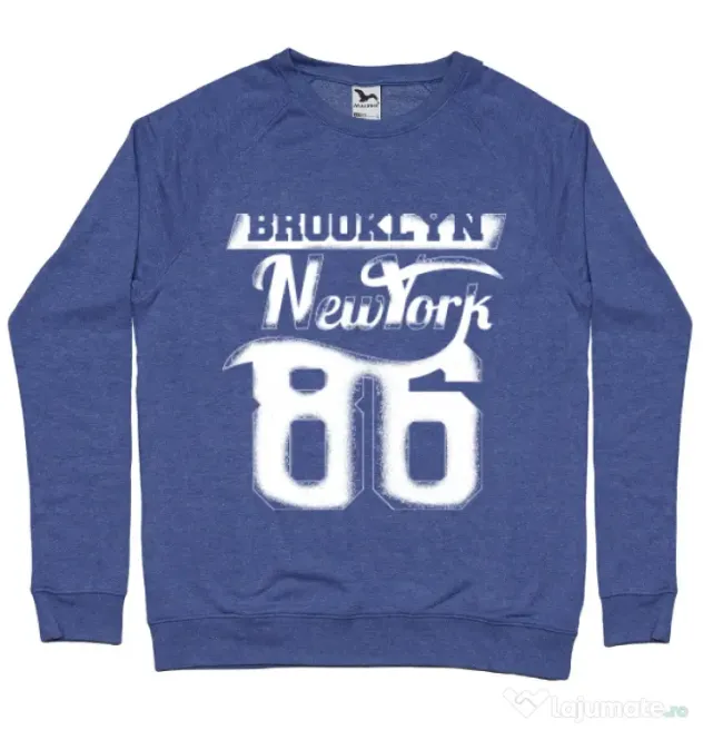 Bluza ADLER barbat Brooklyn Albastru melanj