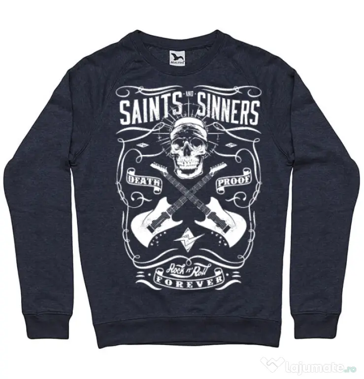 Bluza ADLER barbat Death proof II Denim inchis