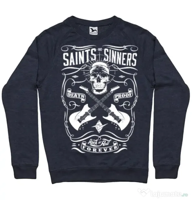 Bluza ADLER barbat Death proof II Denim inchis