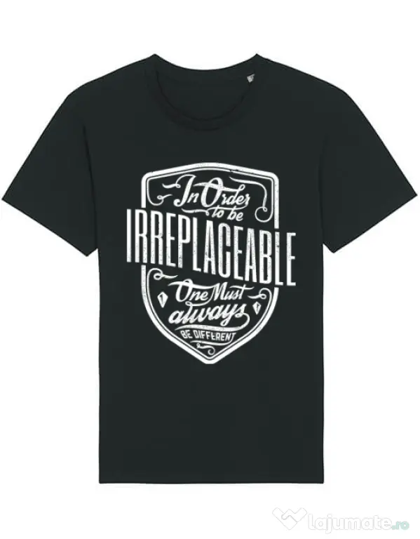 Tricou STANLEY STELLA barbat Irreplaceable Negru