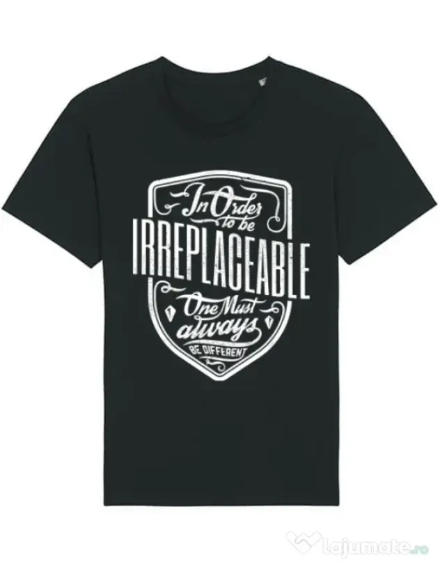 Tricou STANLEY STELLA barbat Irreplaceable Negru