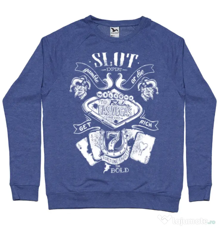 Bluza ADLER barbat Las vegas Albastru melanj