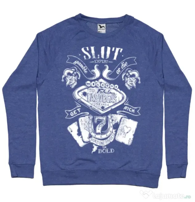 Bluza ADLER barbat Las vegas Albastru melanj