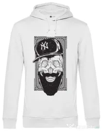 Hoodie barbat cu gluga Swag Alb