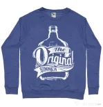 Bluza ADLER barbat The original sinner Albastru melanj
