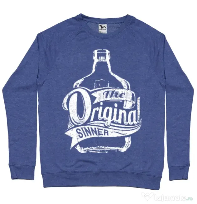 Bluza ADLER barbat The original sinner Albastru melanj