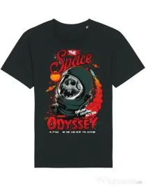 Tricou STANLEY STELLA barbat The space odyssey Negru