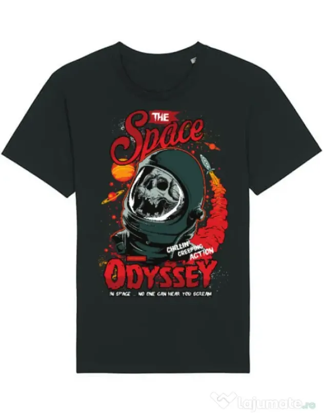 Tricou STANLEY STELLA barbat The space odyssey Negru