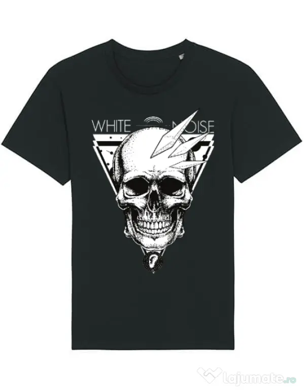 Tricou STANLEY STELLA barbat White noise Negru