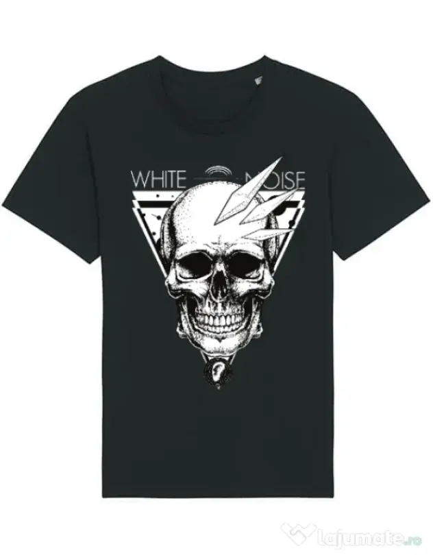 Tricou STANLEY STELLA barbat White noise Negru