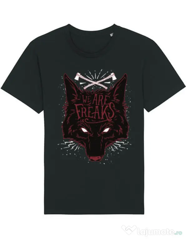Tricou STANLEY STELLA barbat We are freaks Negru