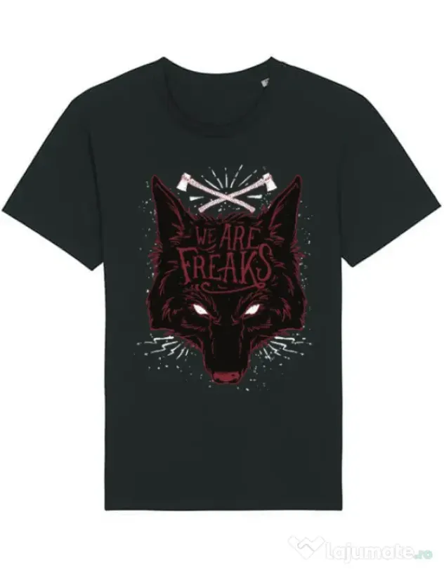 Tricou STANLEY STELLA barbat We are freaks Negru