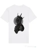 Tricou STANLEY STELLA barbat Skull King Alb