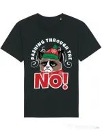 Tricou STANLEY STELLA barbat Dashing through the no Negru