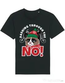 Tricou STANLEY STELLA barbat Dashing through the no Negru