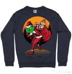 Bluza ADLER barbat Grinch stole Christmas Denim inchis