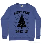Bluza ADLER barbat Light that up Albastru melanj