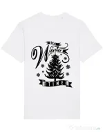Tricou STANLEY STELLA barbat Winter time Alb