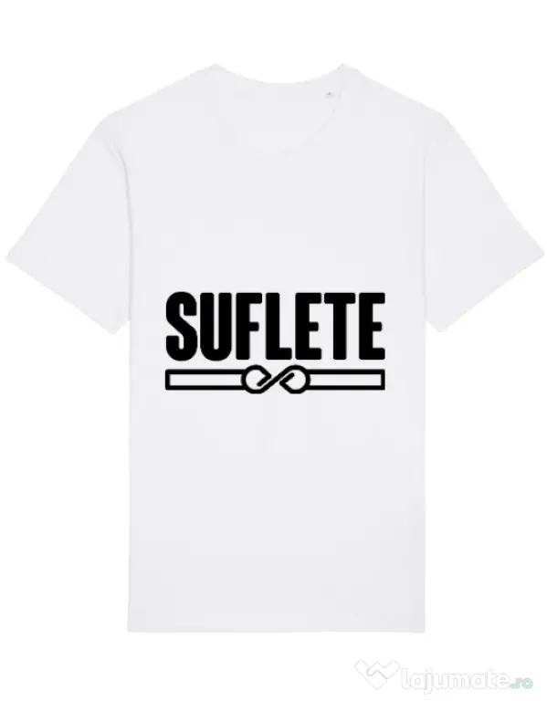 Tricou STANLEY STELLA barbat Suflete Alb