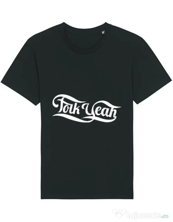 Tricou STANLEY STELLA barbat Folk yeah Negru
