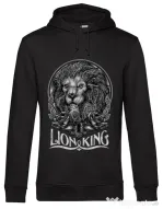 Hoodie barbat cu gluga Lion king Negru