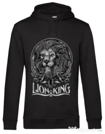 Hoodie barbat cu gluga Lion king Negru