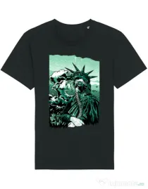 Tricou STANLEY STELLA barbat Save the liberty Negru