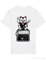 Tricou STANLEY STELLA barbat Lets rock Alb