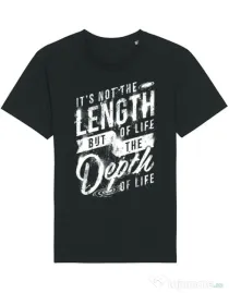 Tricou STANLEY STELLA barbat Depth of life Negru