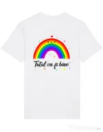 Tricou STANLEY STELLA barbat Totul va fi bine Alb