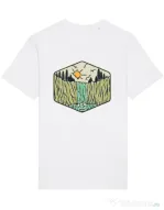Tricou STANLEY STELLA barbat Beauty waterfall Alb
