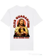 Tricou STANLEY STELLA barbat Club quarantine Alb