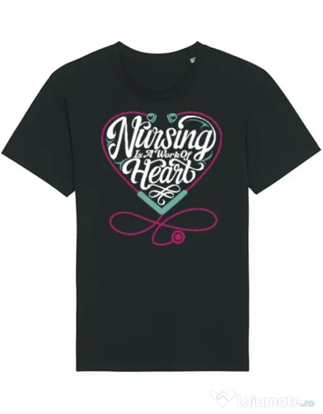 Tricou STANLEY STELLA barbat Work of heart Negru