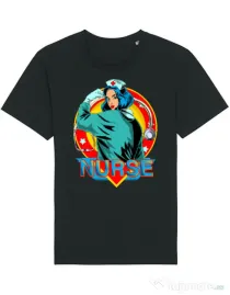 Tricou STANLEY STELLA barbat Strong nurse Negru