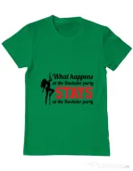 Tricou Petrecerea burlacilor ADLER Bachelor party Verde