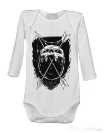 Baby body Arrows Alb
