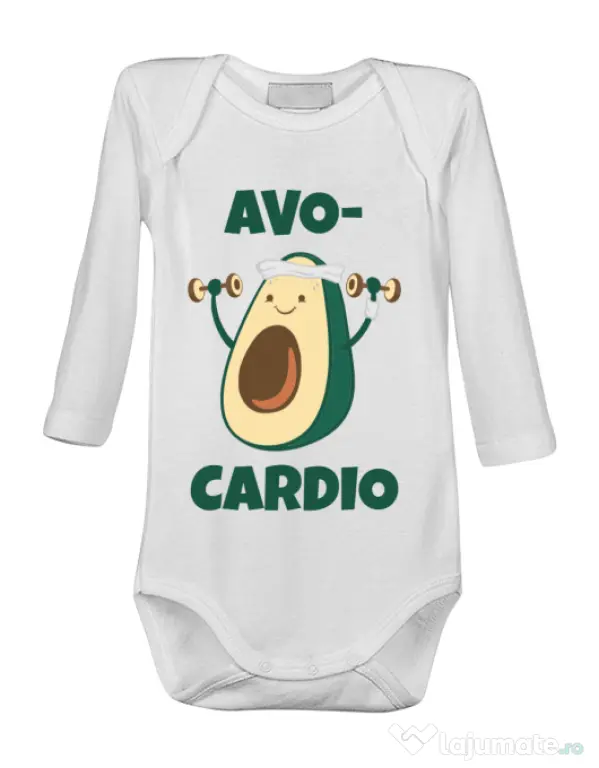Baby body Avo-cardio Alb