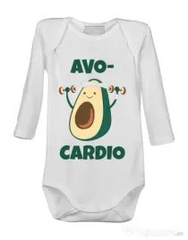 Baby body Avo-cardio Alb