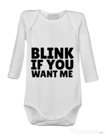 Baby body Blink if you want me Alb