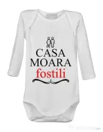 Baby body Casa moara fostili Alb